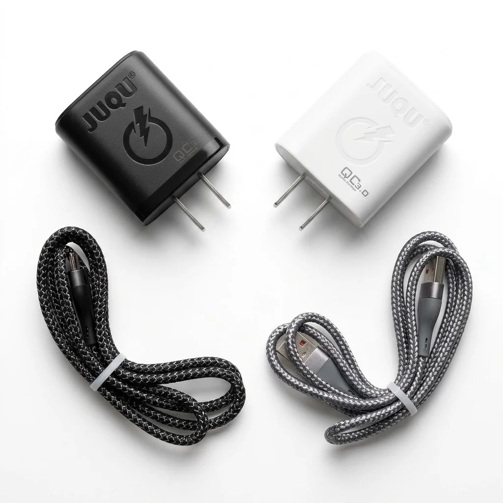 Cargador Completo USB a Tipo C Marca Juqu Modelo JQ-110