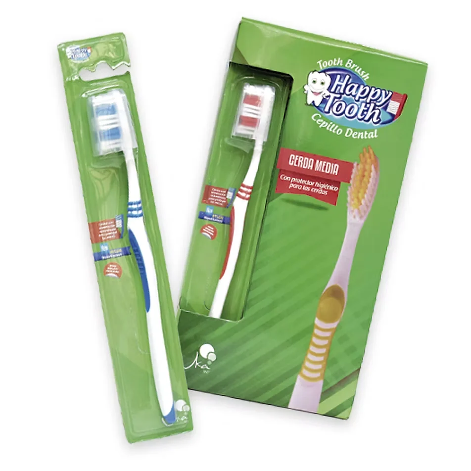 Cepillo Dental Happy Tooth para Adultos 012