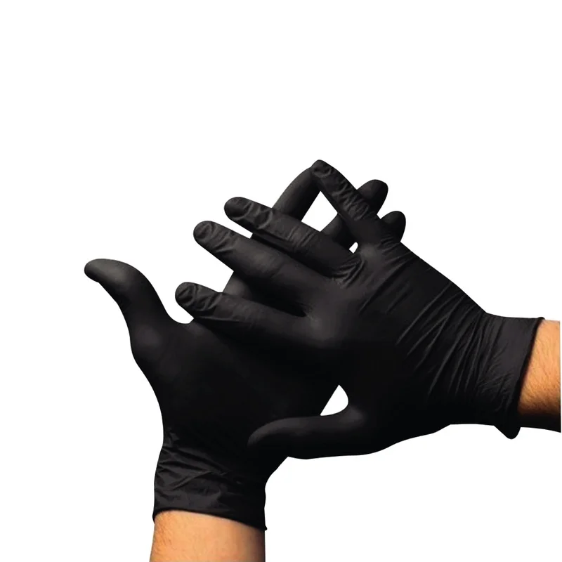 Guantes de Nitrilo Negro Calibre 8 Ukaint