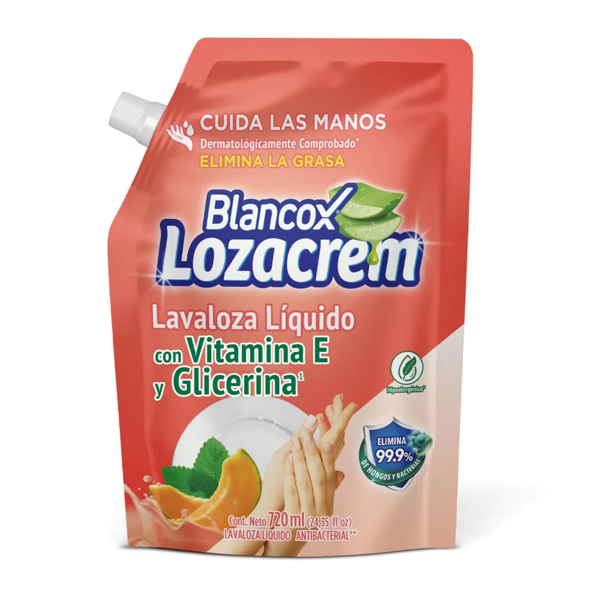 Lavaloza Lozacrem Líquido Glicerina 720ml