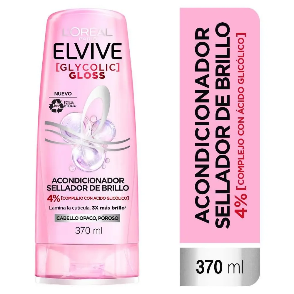 Acondicionador ELVIVE Sellador de Brillo 370ml