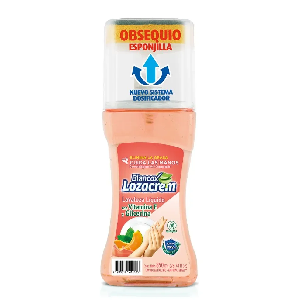 Lavaloza LOZA CREM Líquido Vitamina e Glicerina (850 ml)