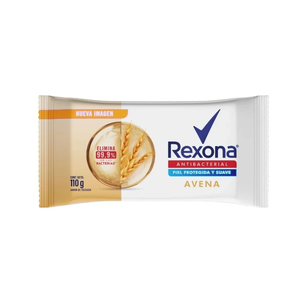 Jabon Rexona Antibacterial Avena