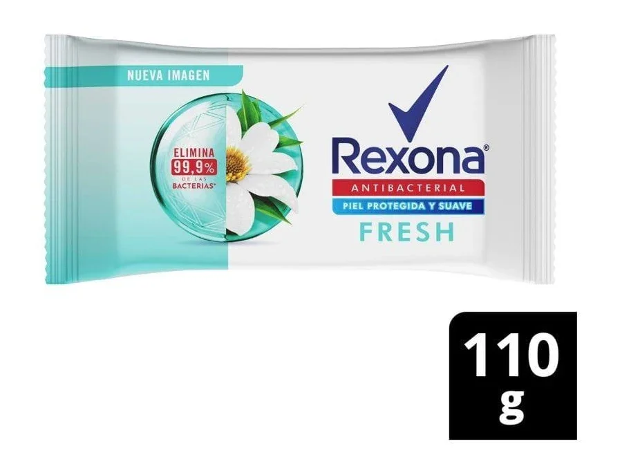 Jabon Rexona Antibacterial Fresh