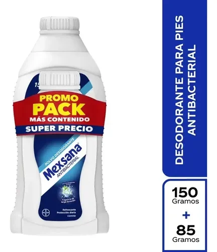 Talco Mexsana 150g + 85g Promo PACK