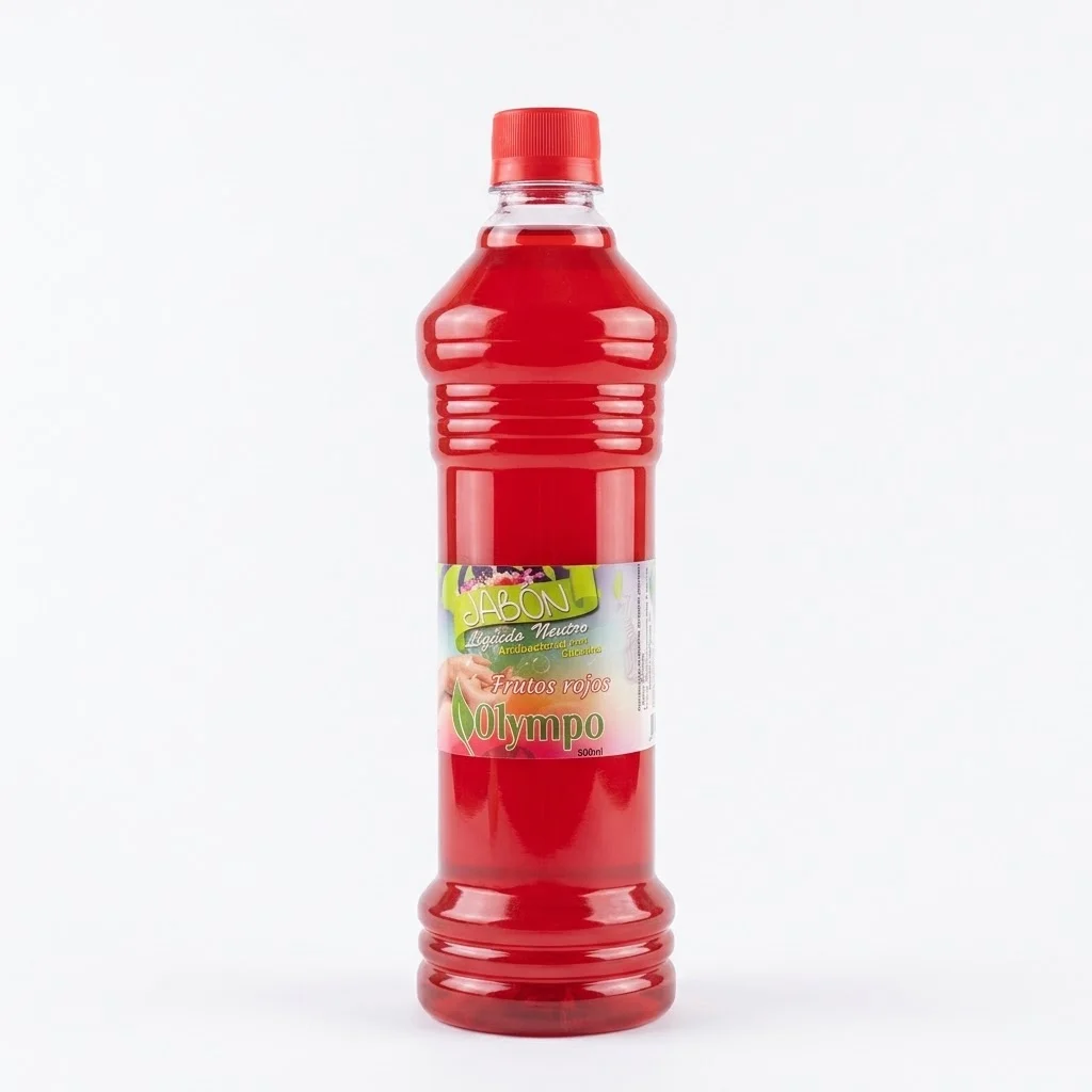 Jabón Liquido Neutro Olympo Frutos Rojos 810ml