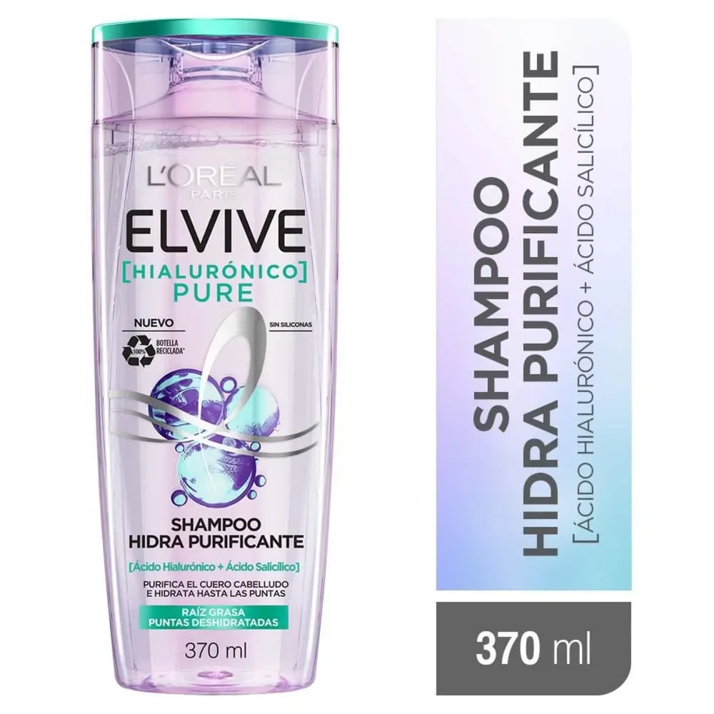 Shampoo ELVIVE Hidra Purificante Pure 370ml