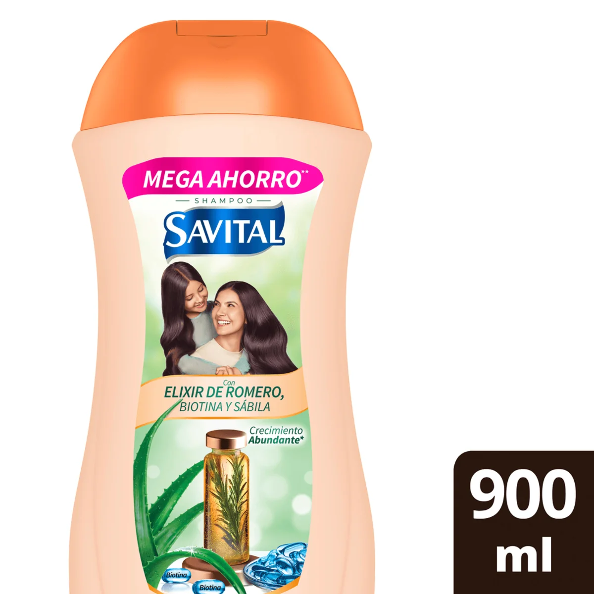 Shampoo Savital Elixir Romaro 900ml